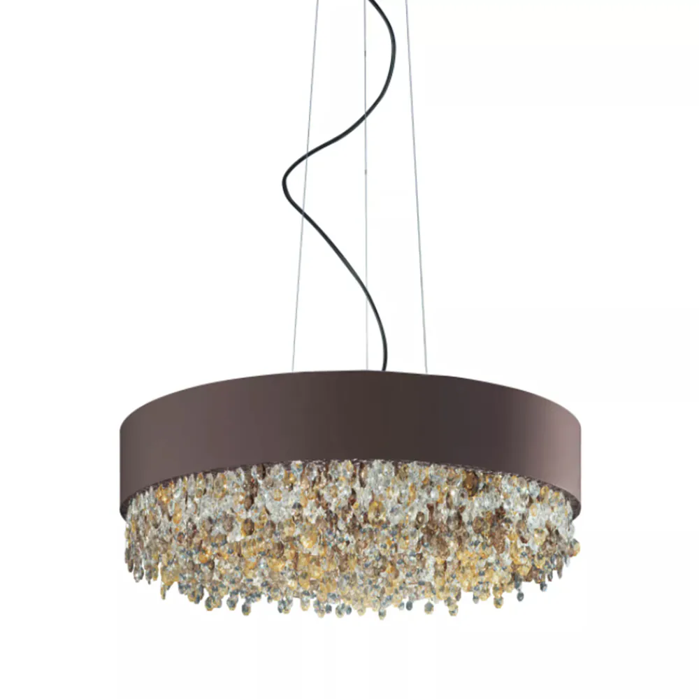 Olà S12 120 Pendelleuchte, Bronze matt, Ø: 120 cm, LED-Modul