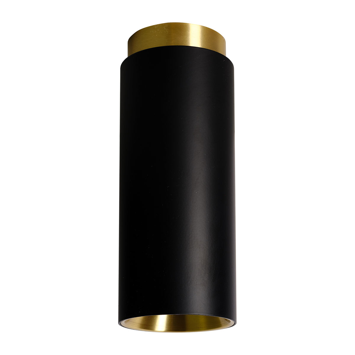 Tobo C65 Deckenleuchte, Ø: 6,5 cm, H: 16,5 cm Schwarz