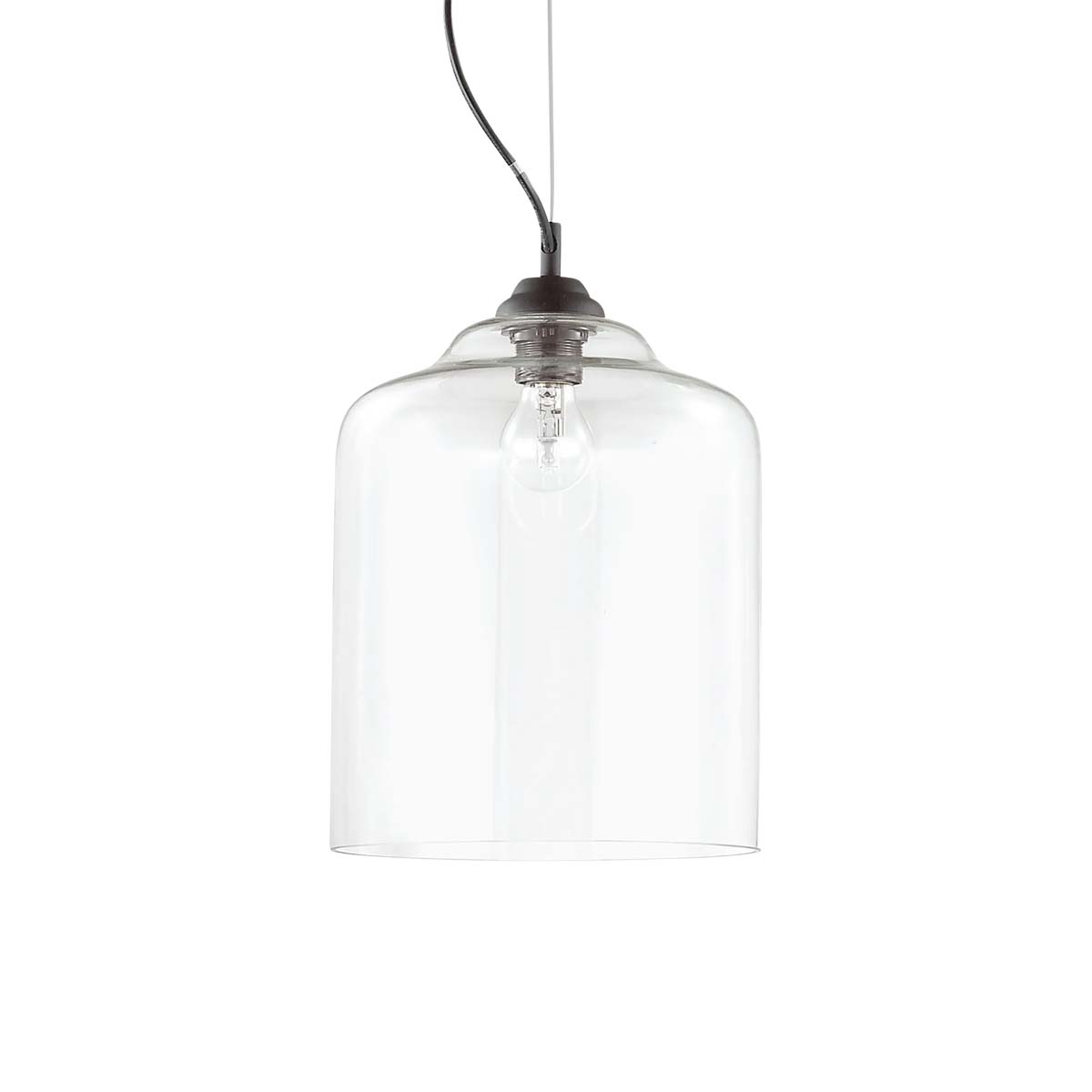 Bistrò SP1 square Pendelleuchte, Ø: 24 cm, Transparent
