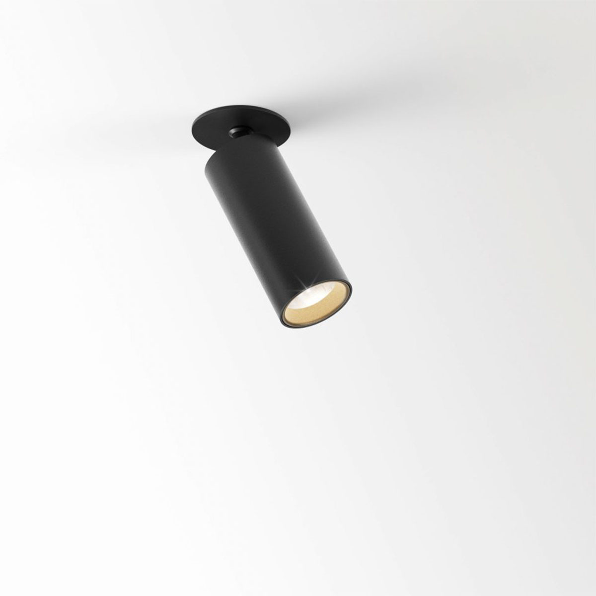 SPY 39 CLIP 92720 Einbaustrahler, Ø: 3,8 cm, L: 9,2 cm, Schwarz, Extra-Warmweiß 2700K, 20°