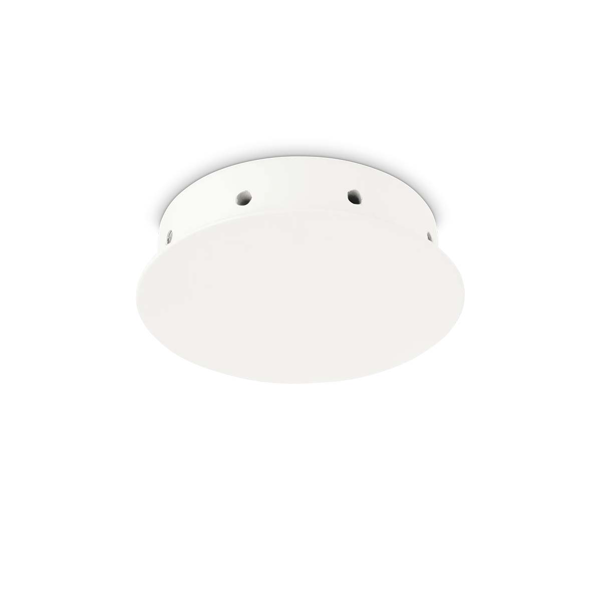 Baldachin Rosone magnetico 8 luci, Ø: 15 cm, H: 3,5 cm, Weiß