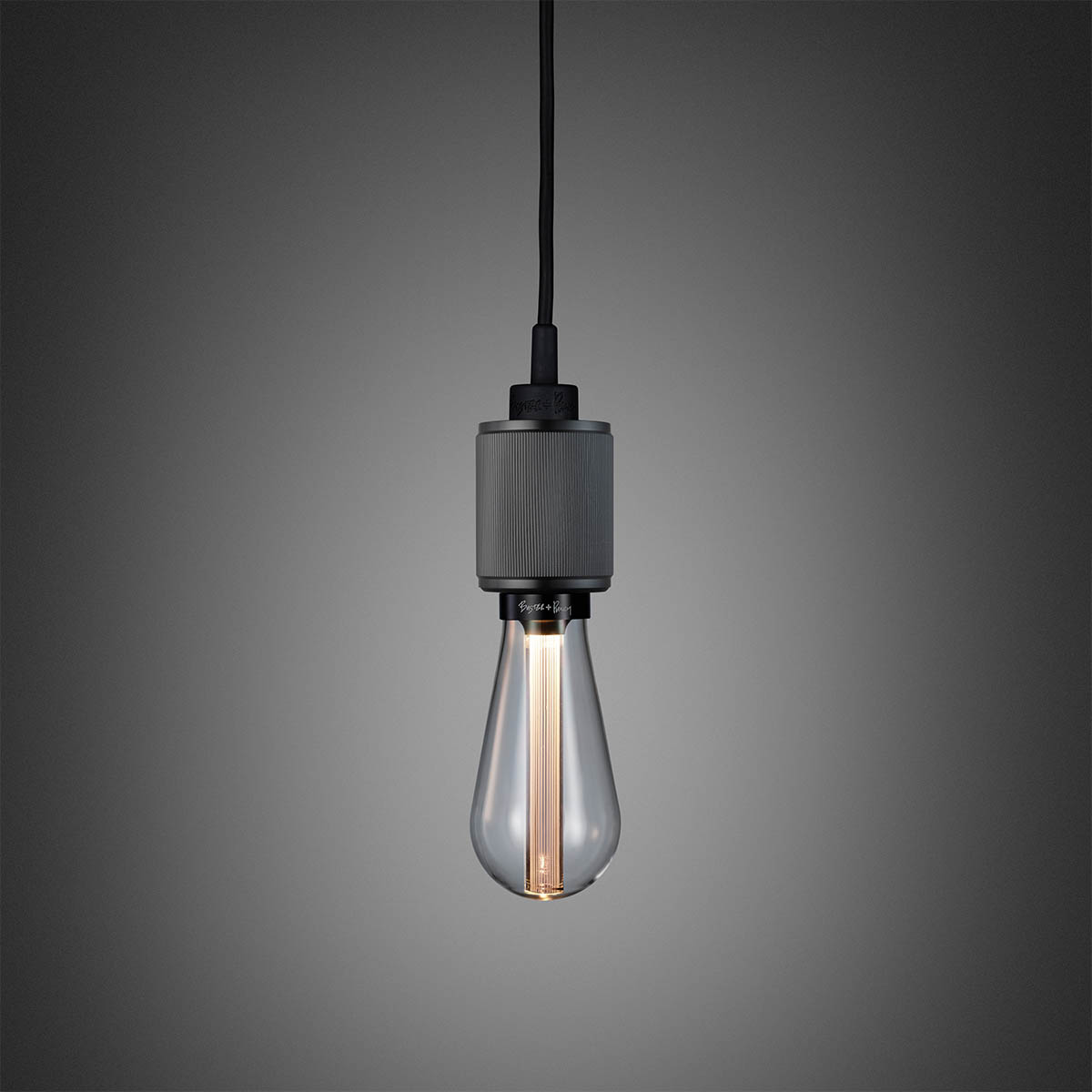 Buster + Punch Heavy Metal Pendelleuchte, Linear, Gun Metal