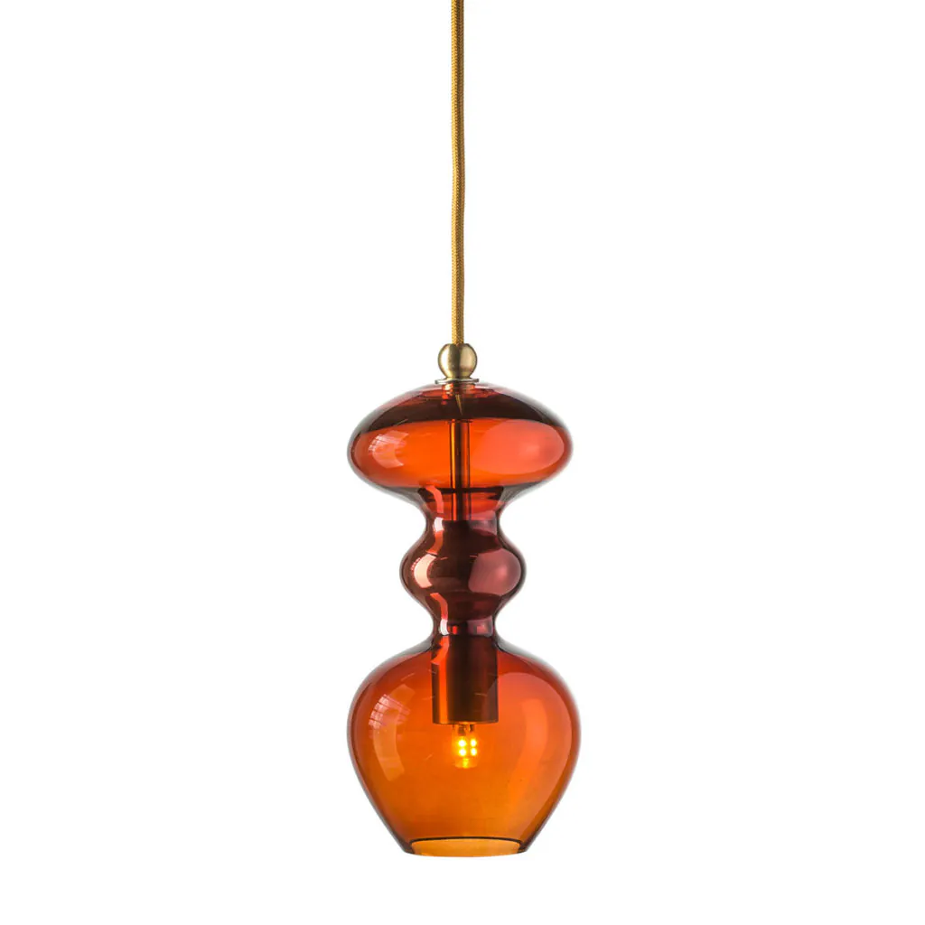 Futura Pendelleuchte S Ø 11 cm, Rust