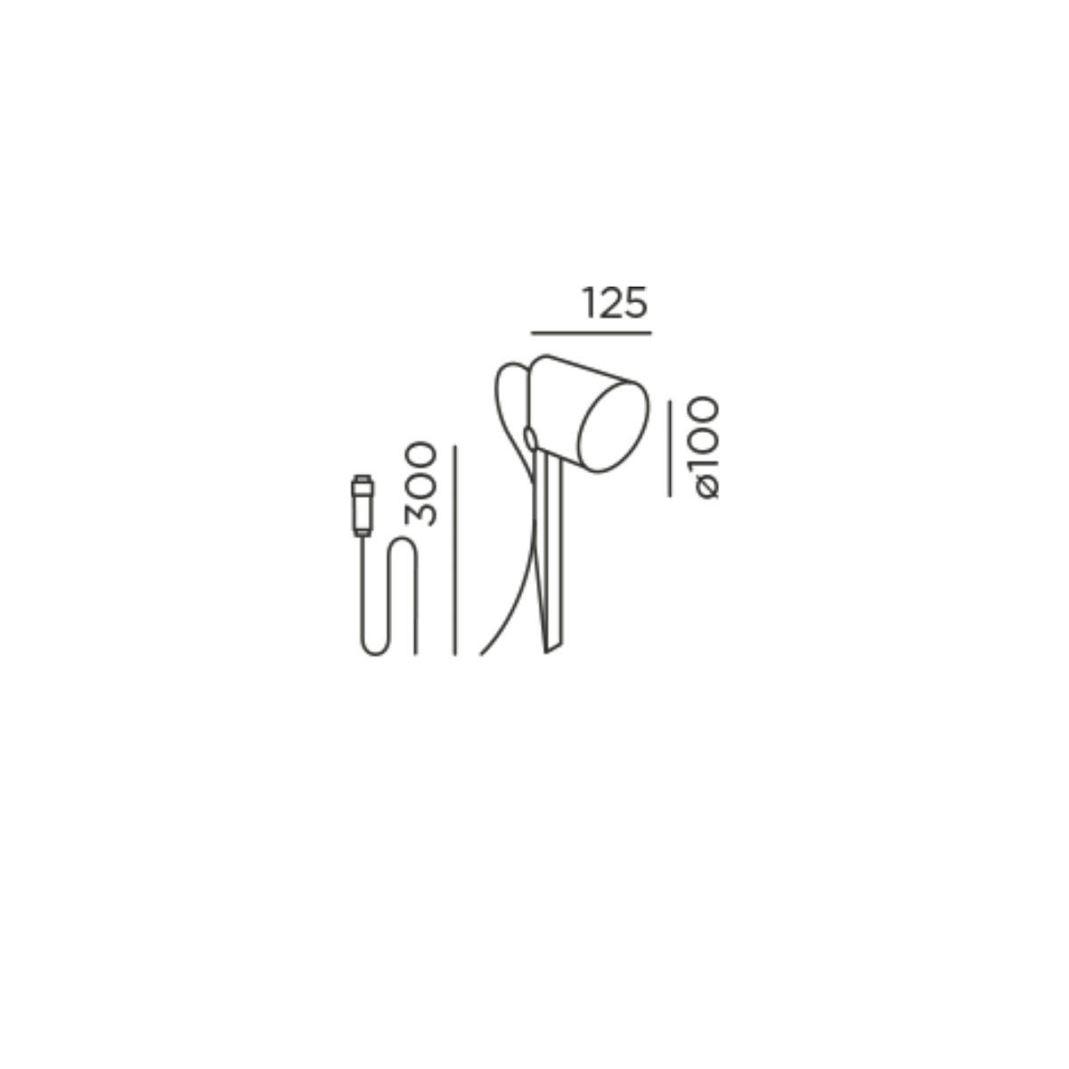 IP44.de stic Erdspießleuchte, Connect Cool Brown H: 30 cm IP44.de stic Erdspießleuchte, Connect Anthrazit H: 30 cm