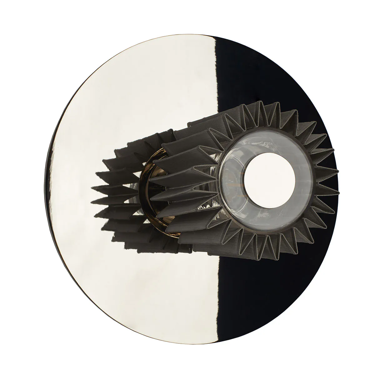 In The Sun 270 Wandleuchte Silber, Netz Silber Ø 27 cm – exklusives Design von DCW Editions ideal im Schlafzimmer In The Sun 270 Wandleuchte Silber, Netz Silber Ø 27 cm – exklusives Design von DCW Editions ideal im Schlafzimmer