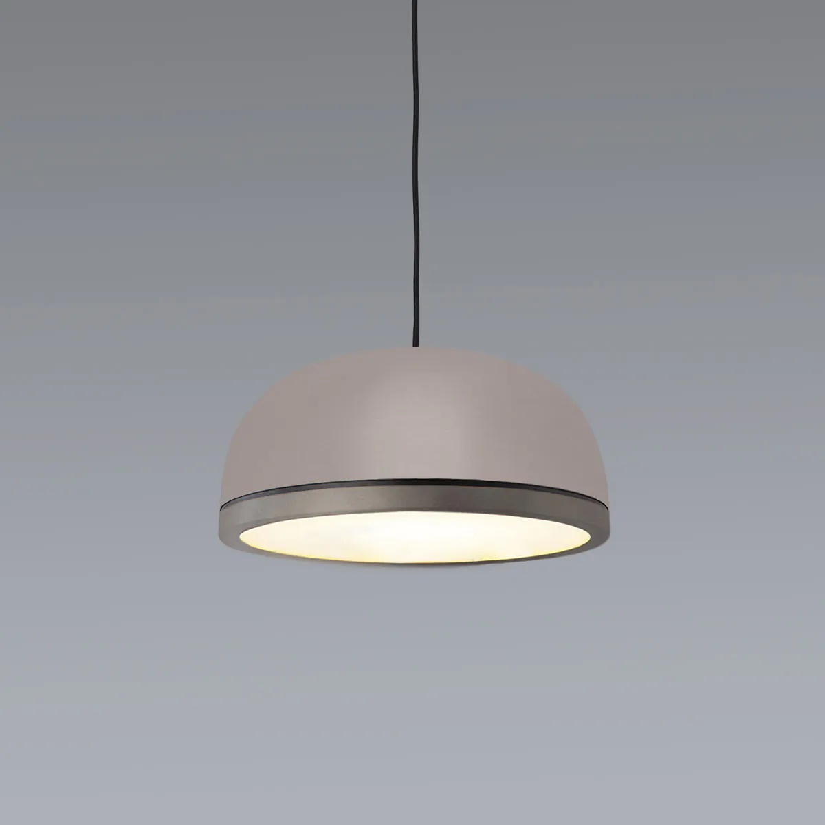 Molly 556.23 Pendelleuchte Ø: 38 cm, Sandgrau, Zinn