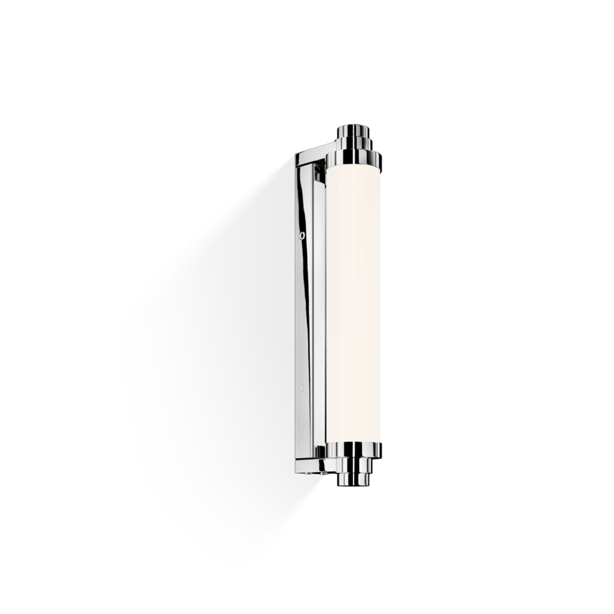 Stilvolle Badezimmer-Wandleuchte von Decor Walther – Vienna 40 N LED Wandleuchte Bad, Chrom, H: 40 cm