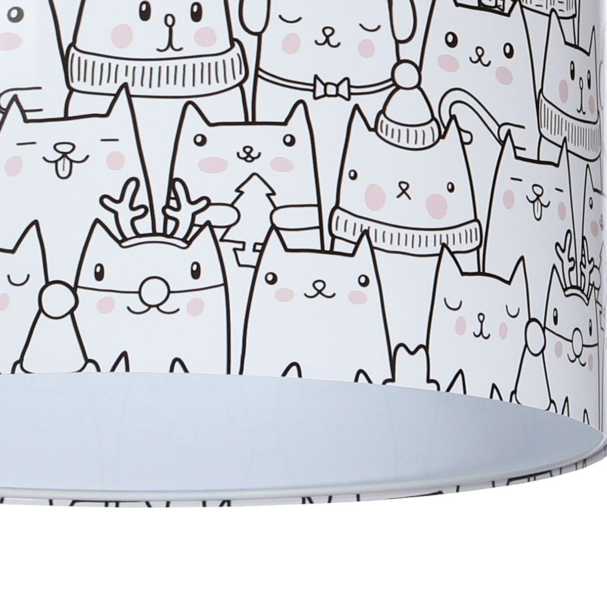 Kinder Hängelampe Katzen, Ø: 50 cm