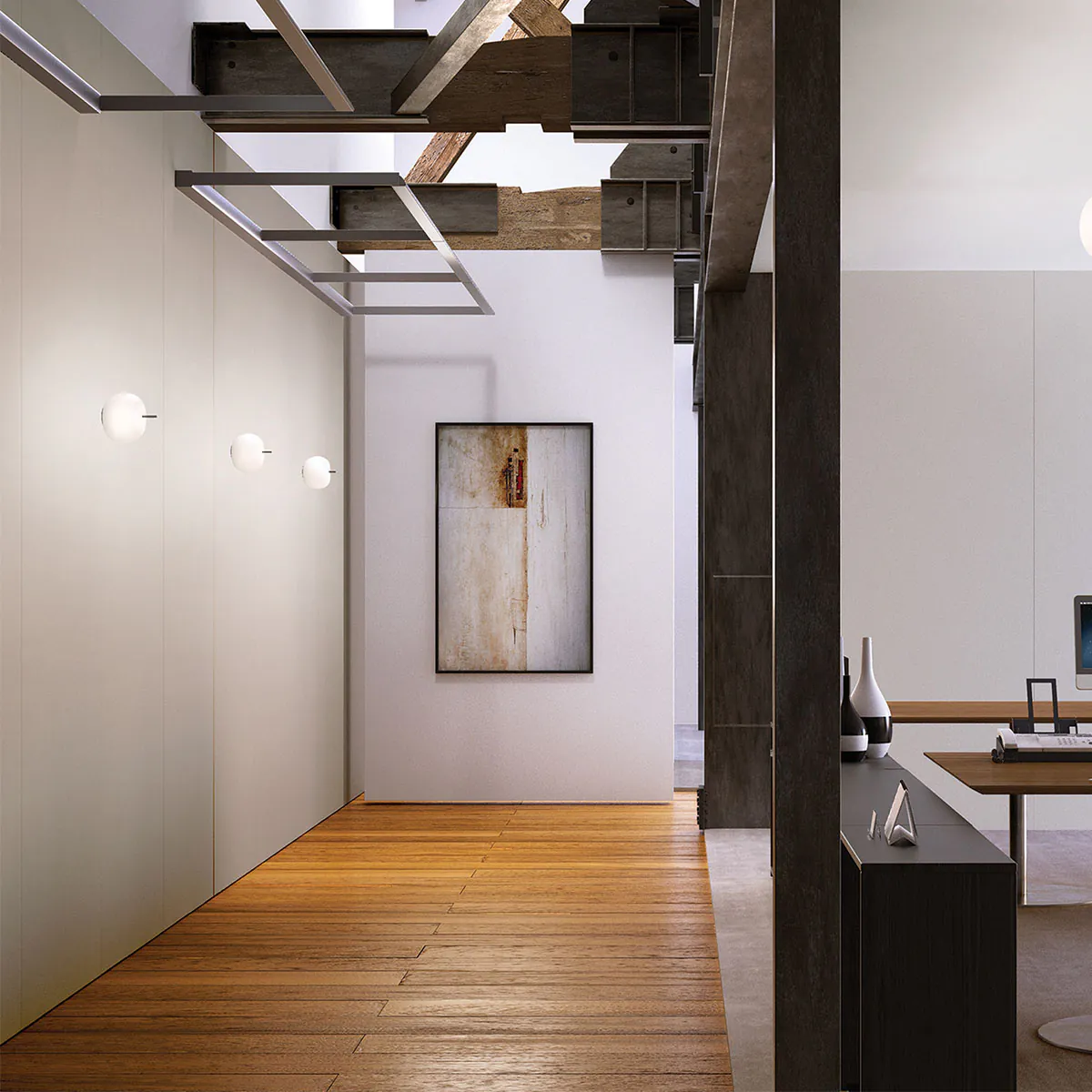 Kushi 16 Deckenleuchte, Ø: 16 cm, Kupfer