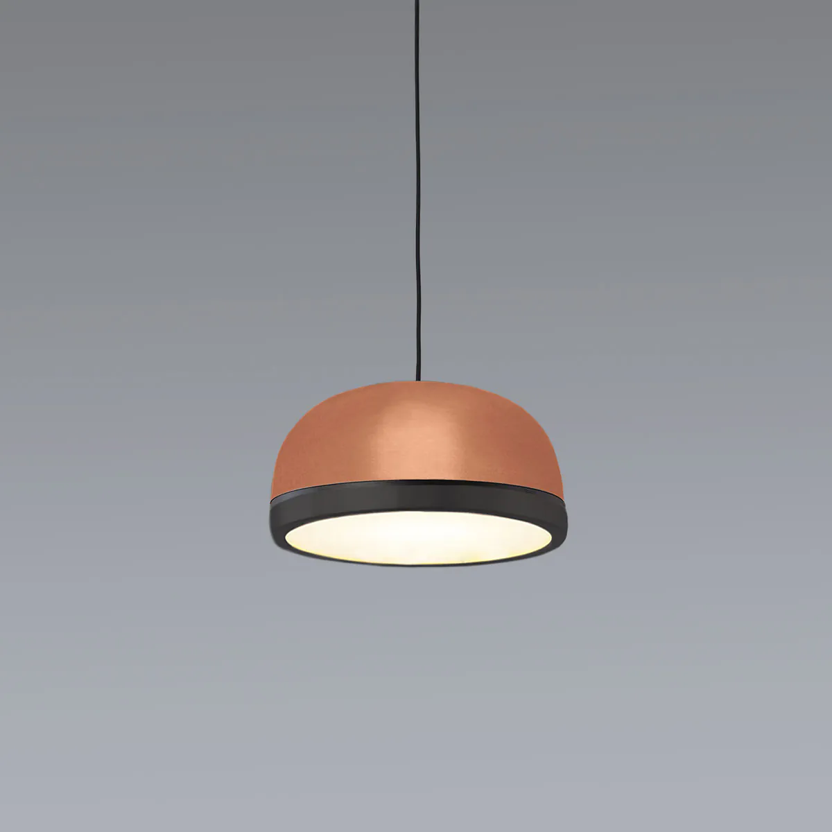 Molly 556.22 Pendelleuchte Ø: 20 cm, Kupfer, Schwarz