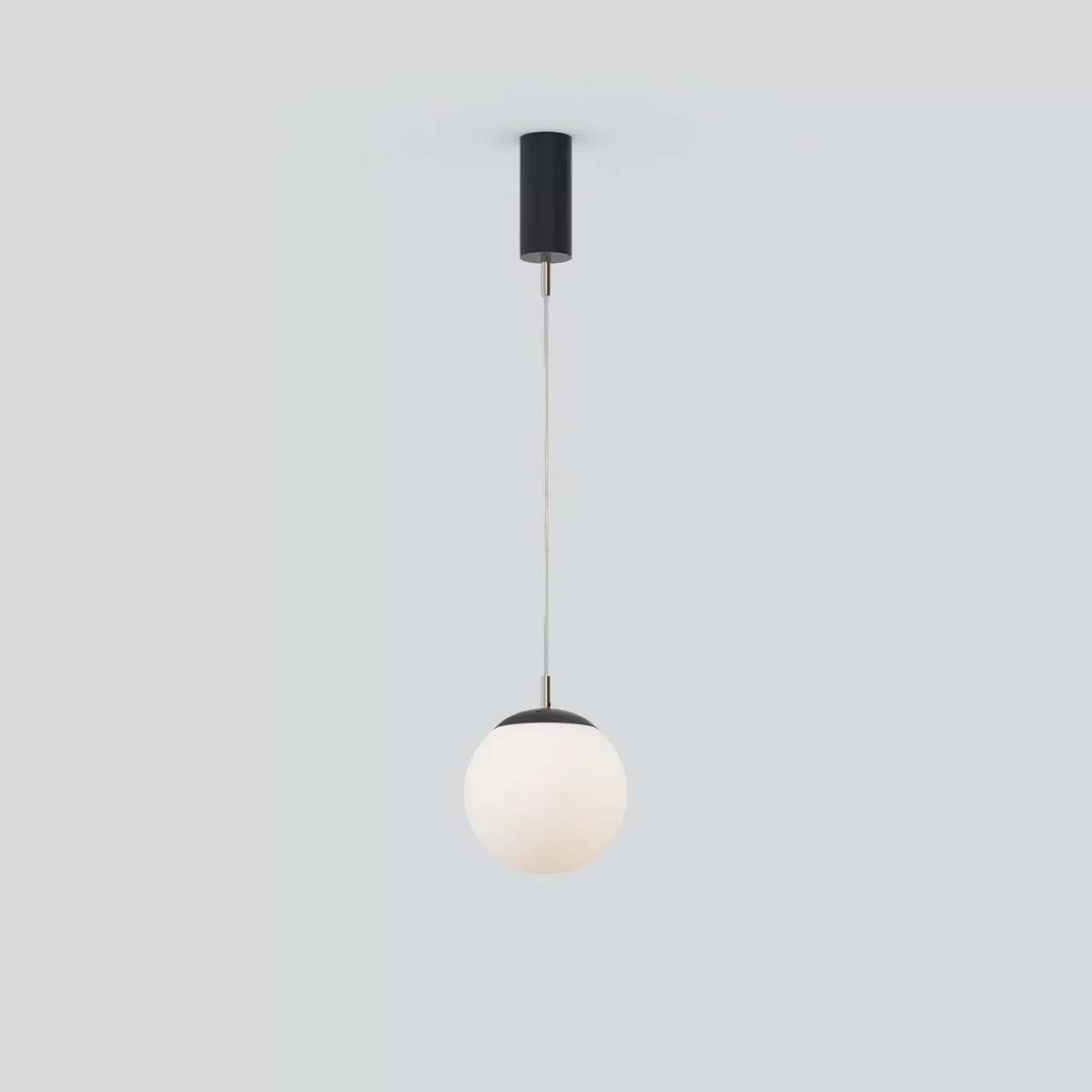 Mawa Design glaskugelleuchte led ku2 Pendelleuchte, Ø: 20 cm Weiß matt Opalglas Warmweiß 3000K