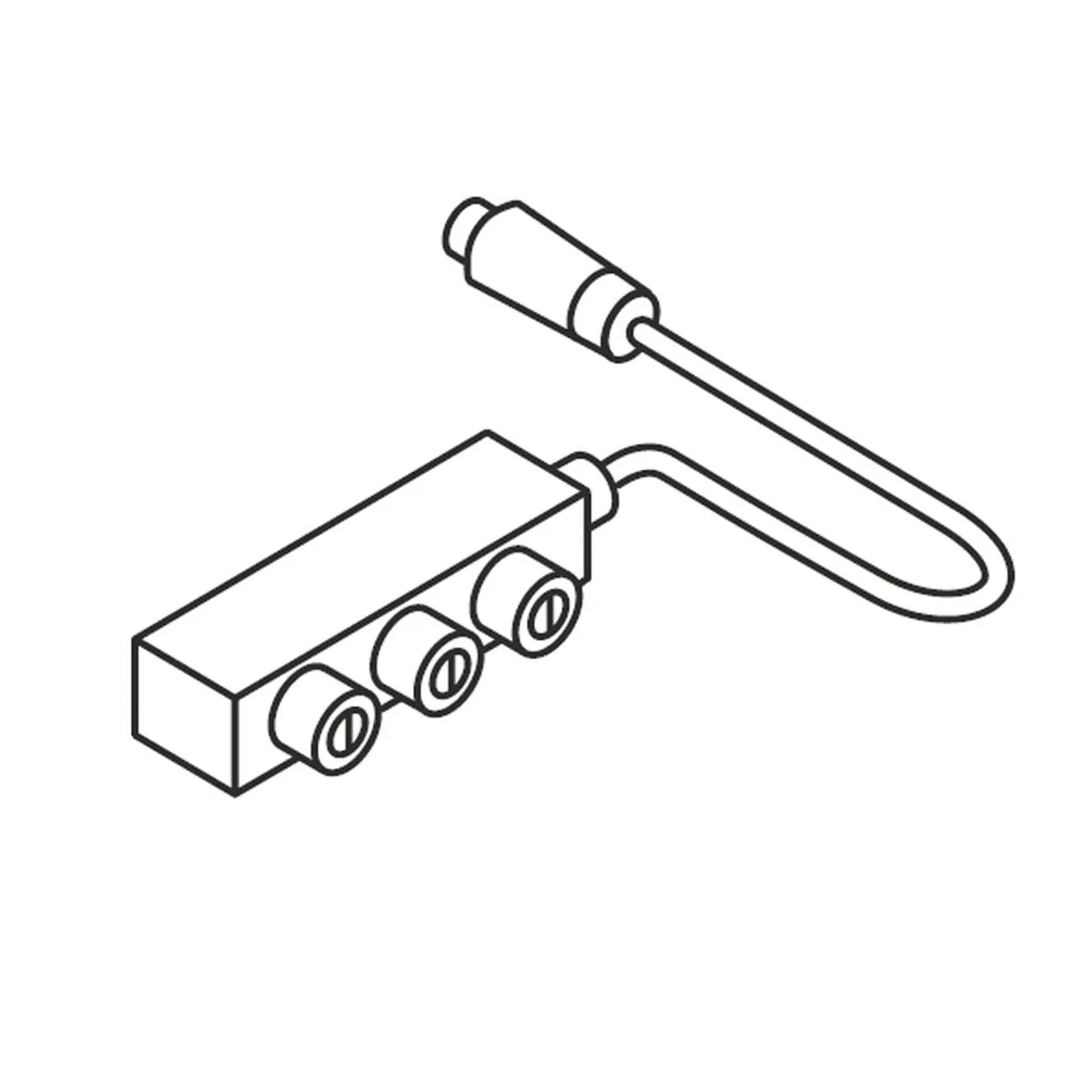Verteiler, solar join, port 2 Verteiler, solar join, port 4