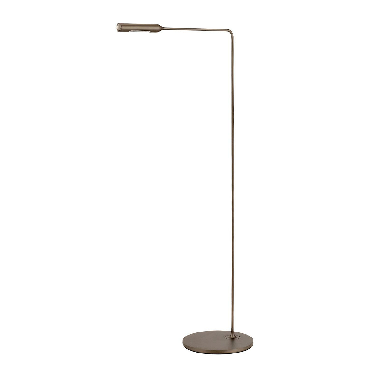 Flo Floor Stehleuchte, H: 110 cm, Bronze metallic, Warmweiß 3000K