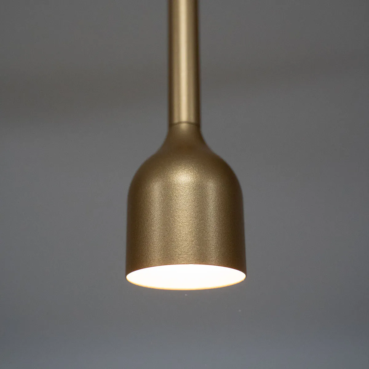 Hail Pendelleuchte Ø: 3,4 cm, Gold matt, Warmweiß 3000K