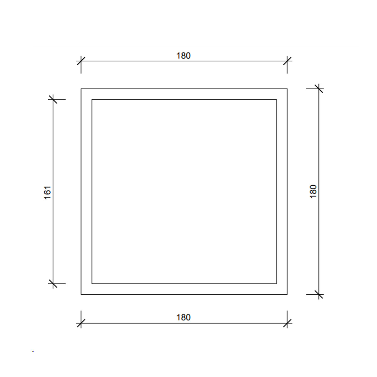 Decor Walther Cut 18 N LED Deckenleuchte Badezimmer, Chrom, B: 18 cm, T: 18 cm – technische Details & Abmessungen Decor Walther Cut 18 N LED Deckenleuchte Badezimmer, Nickel satiniert, B: 18 cm, T: 18 cm – technische Details & Abmessungen