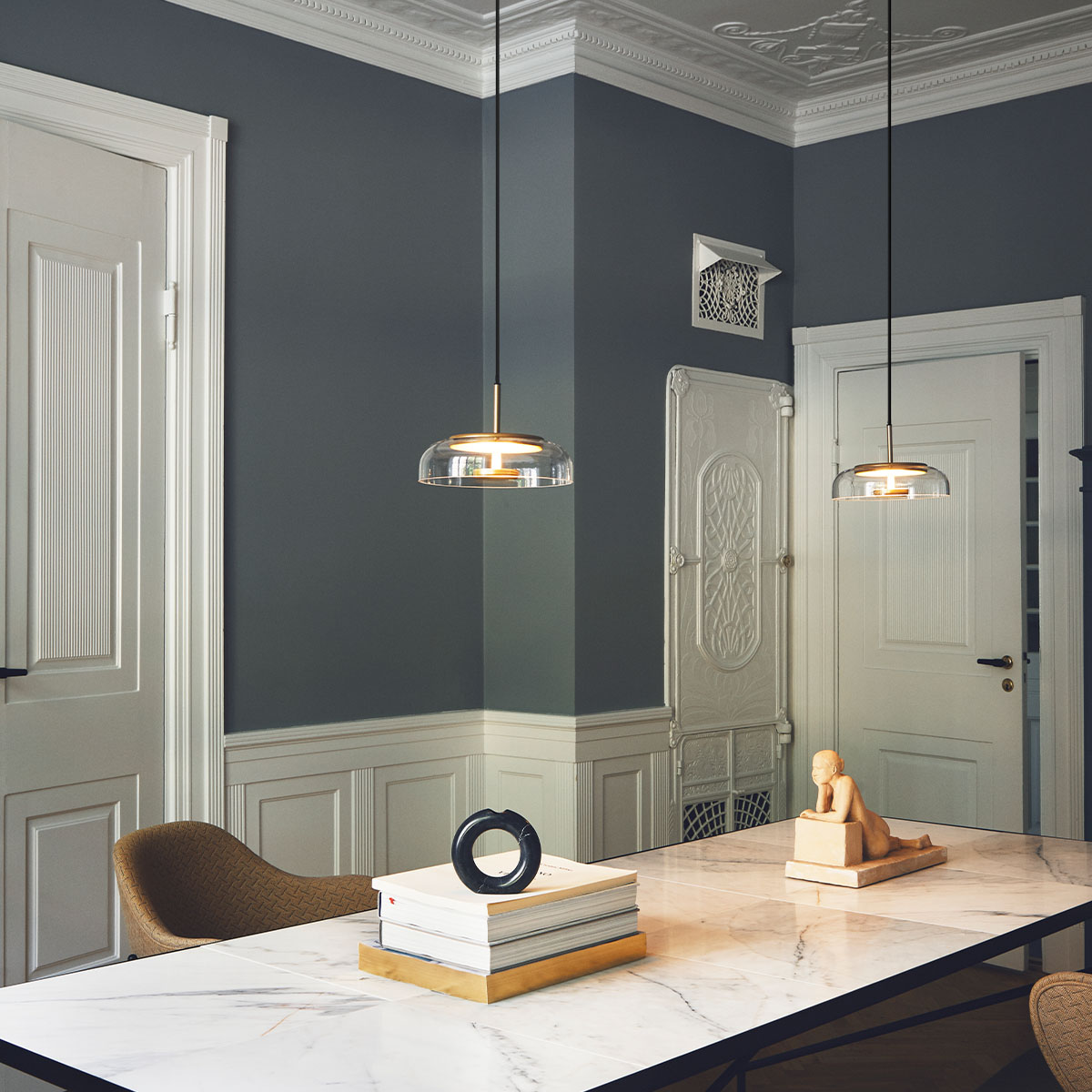 Blossi 1 Pendelleuchte, Ø: 23 cm, Gold Blossi 1 Pendelleuchte, Ø: 23 cm, Gold