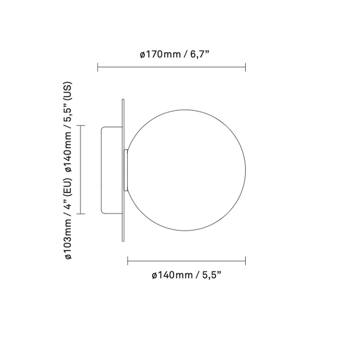 Nuura Liila 1 Medium Wand- und Deckenleuchte, Ø: 16,5 cm Wandleuchte – mundgeblasenes Glas, Glas, organische Formensprache, blendfreier Beleuchtung, ideal für Esszimmer Nuura Liila 1 Medium Wand- und Deckenleuchte, Ø: 16,5 cm LED Wandleuchte – mundgeblasenes Glas, Glas, skandinavisches Design, sanftem Lichtschein, ideal für Wohnzimmer
