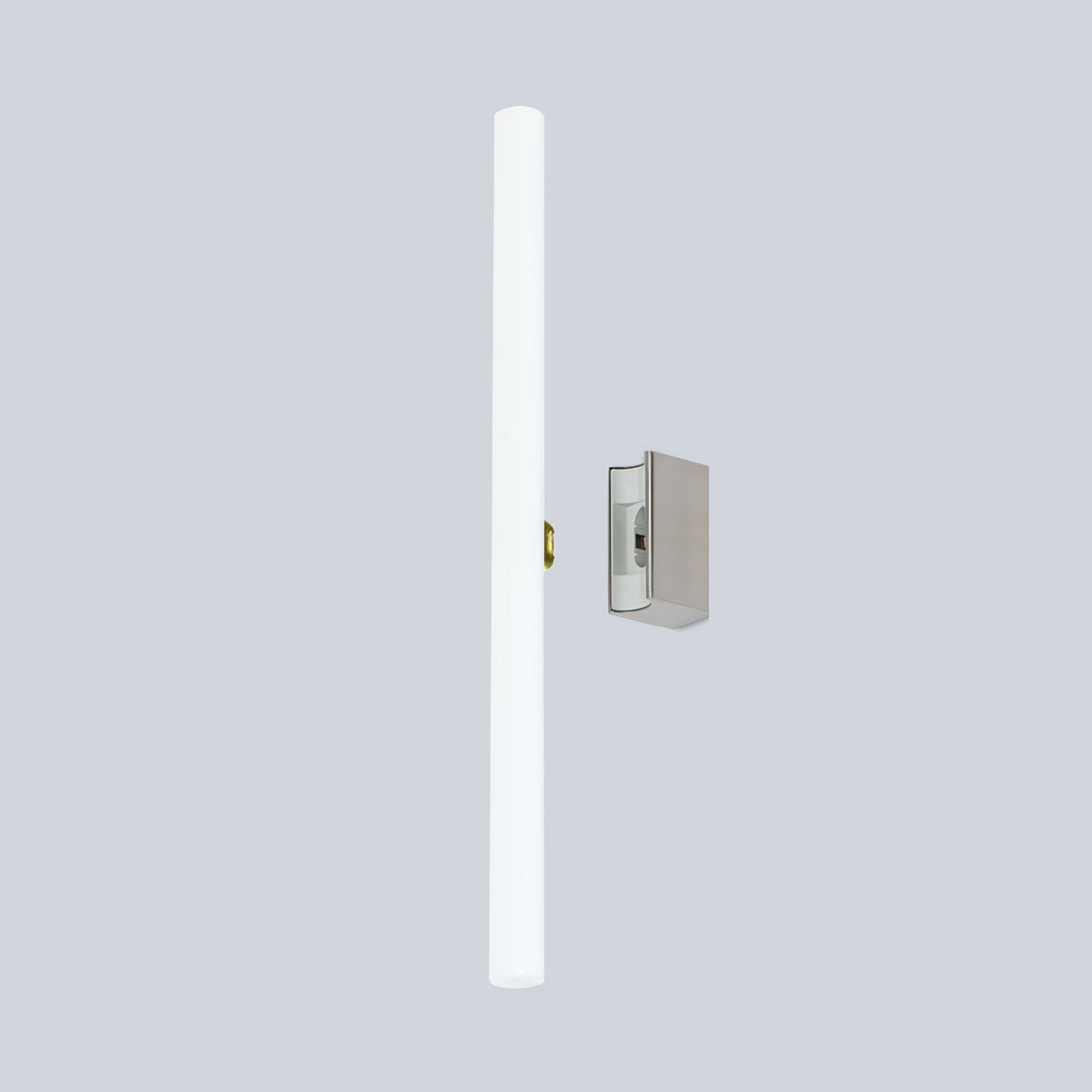 Linestra 7 Wand-/ Deckenleuchte, H: 30 / 50 cm, Fassung ohne Leuchtmittel, Vernickelt matt, Ohne Klammer