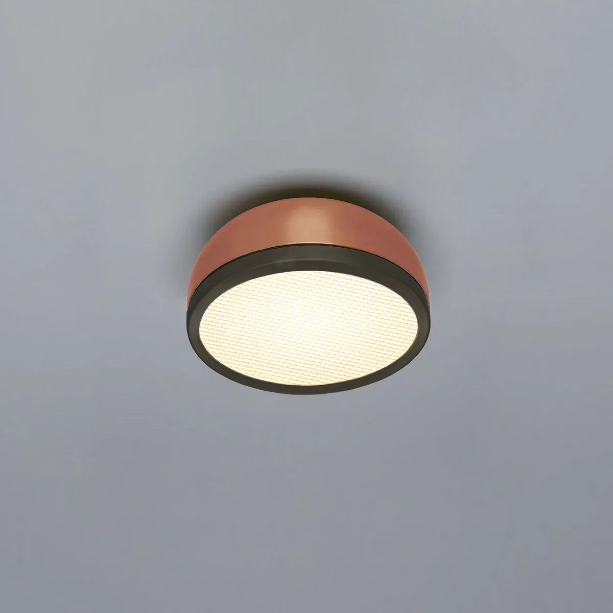 Molly 556.72 Wand - Deckenleuchte Ø: 20 cm, Kupfer, Schwarz Molly 556.72 Wand - Deckenleuchte Ø: 20 cm, Kupfer, Schwarz