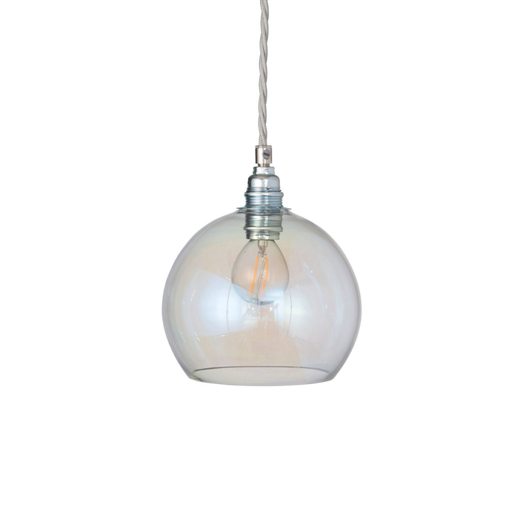 Ebb & Flow Rowan Pendelleuchte S Ø 15,5 cm Rowan Pendelleuchte S Ø 15,5 cm, Ivy Green, Gold Ivy Green Pendelleuchten – Designleuchte, stimmungsvolles Licht für Flur
