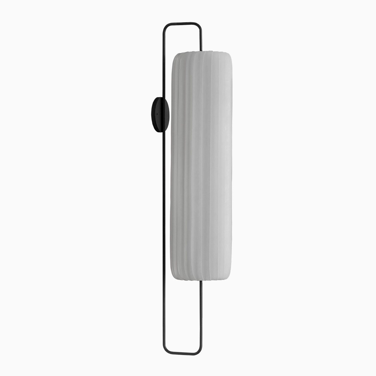 TR37 Wandleuchte, PC / Vliesstof, Ø: 25 cm, H: 142 cm