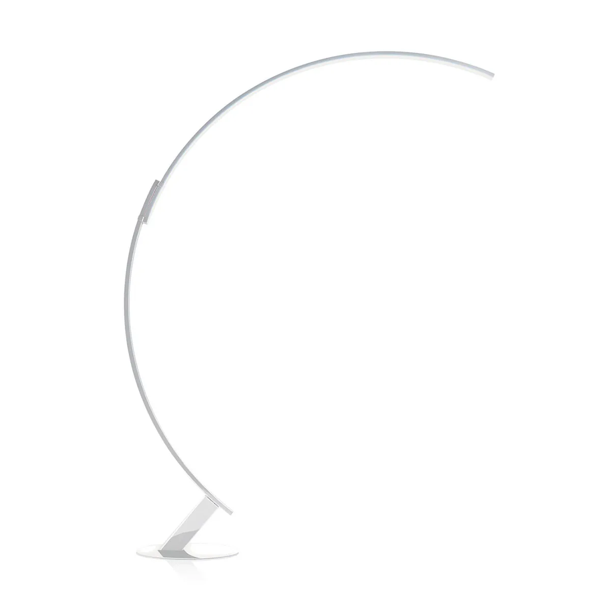 Kyudo Stehleuchte, H: 212 cm, Weiß