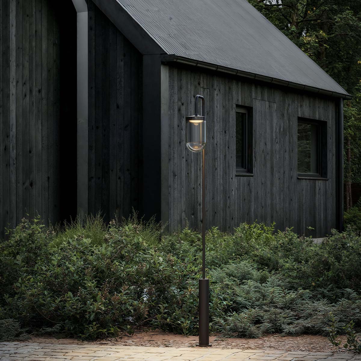 IP44.de aam.4 Pollerleuchte, H: 120 cm Deep Black