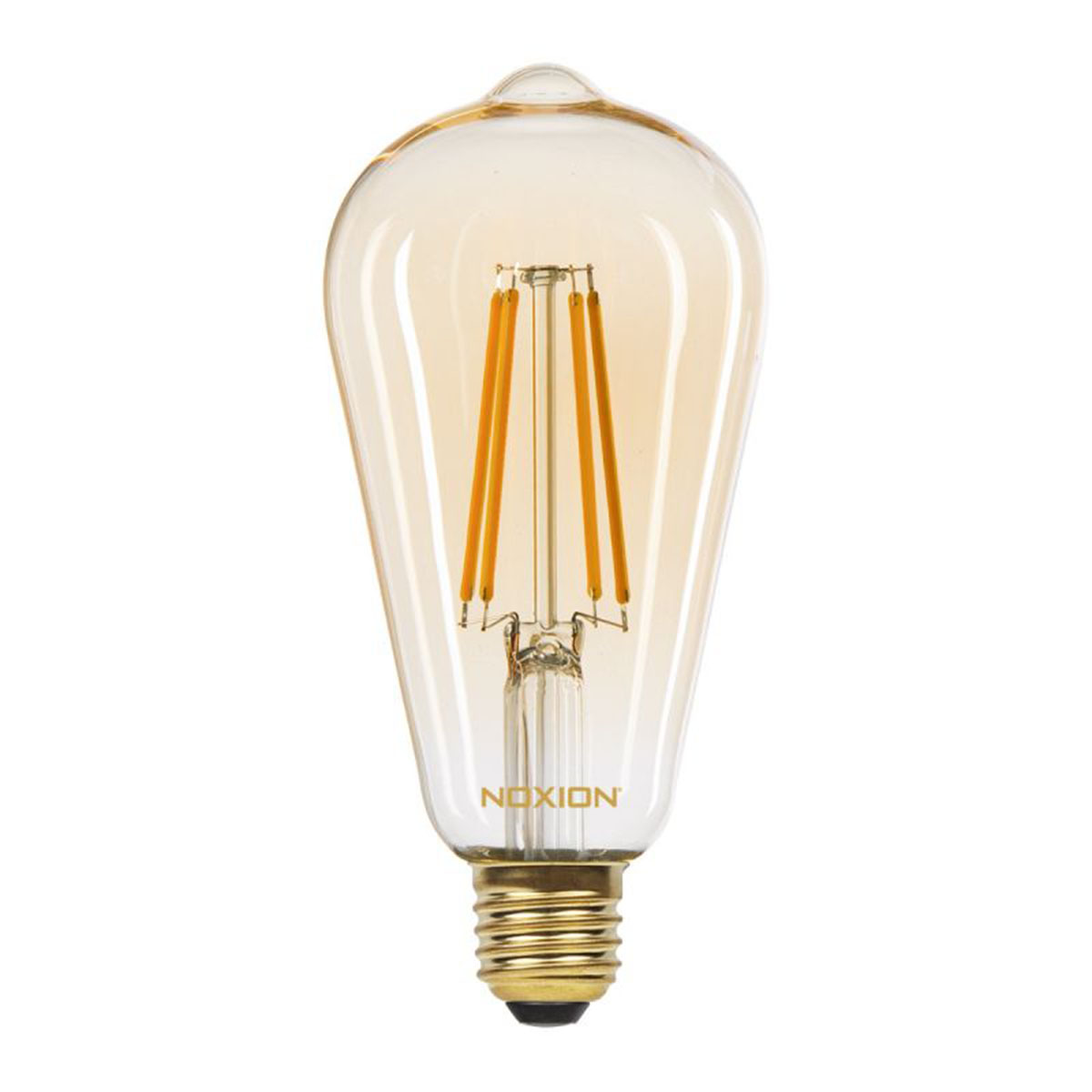 Lucent LED E27 Edison Fadenlampe Amber, 8,1W, 720lm, 2500K, dimmbar