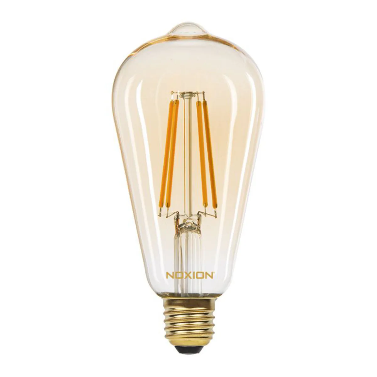 Lucent LED E27 Edison Fadenlampe Amber, 8,1W, 720lm, 2500K, dimmbar