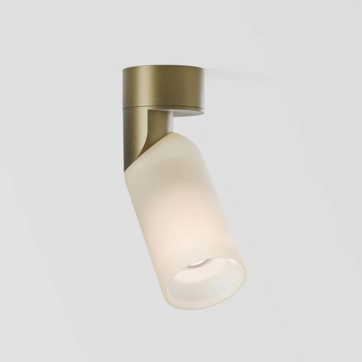 DeltaLight_Lunelle_52_ON_brushed_old_bronze Delta Light LUNELLE 52 Aufbaustrahler, Ø: 5,2 cm, L: 11,6 cm, Gebürstete Alte Bronze, Warmweiß 3000K