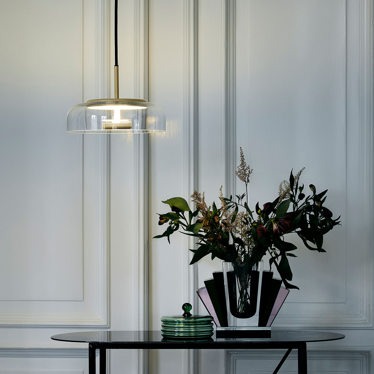 Blossi 1 Pendelleuchte, Ø: 23 cm, Gold Blossi 1 Pendelleuchte, Ø: 23 cm, Gold