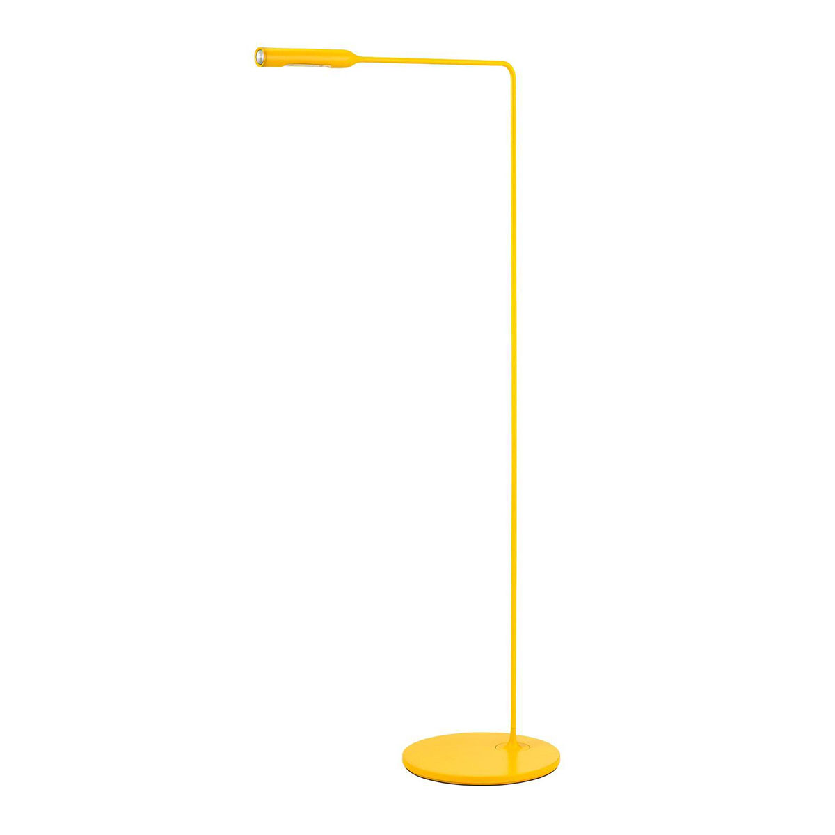 Flo Floor Stehleuchte, H: 110 cm, Gelb matt, Extra-Warmweiß 2700K