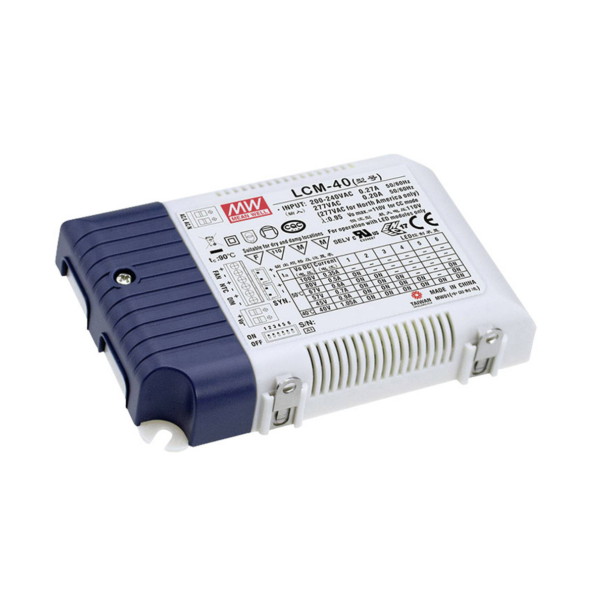 LED-Treiber, LCM-40DA, 350 - 1050mA, DALI LED-Treiber, LCM-40DA, 350 - 1050mA, DALI