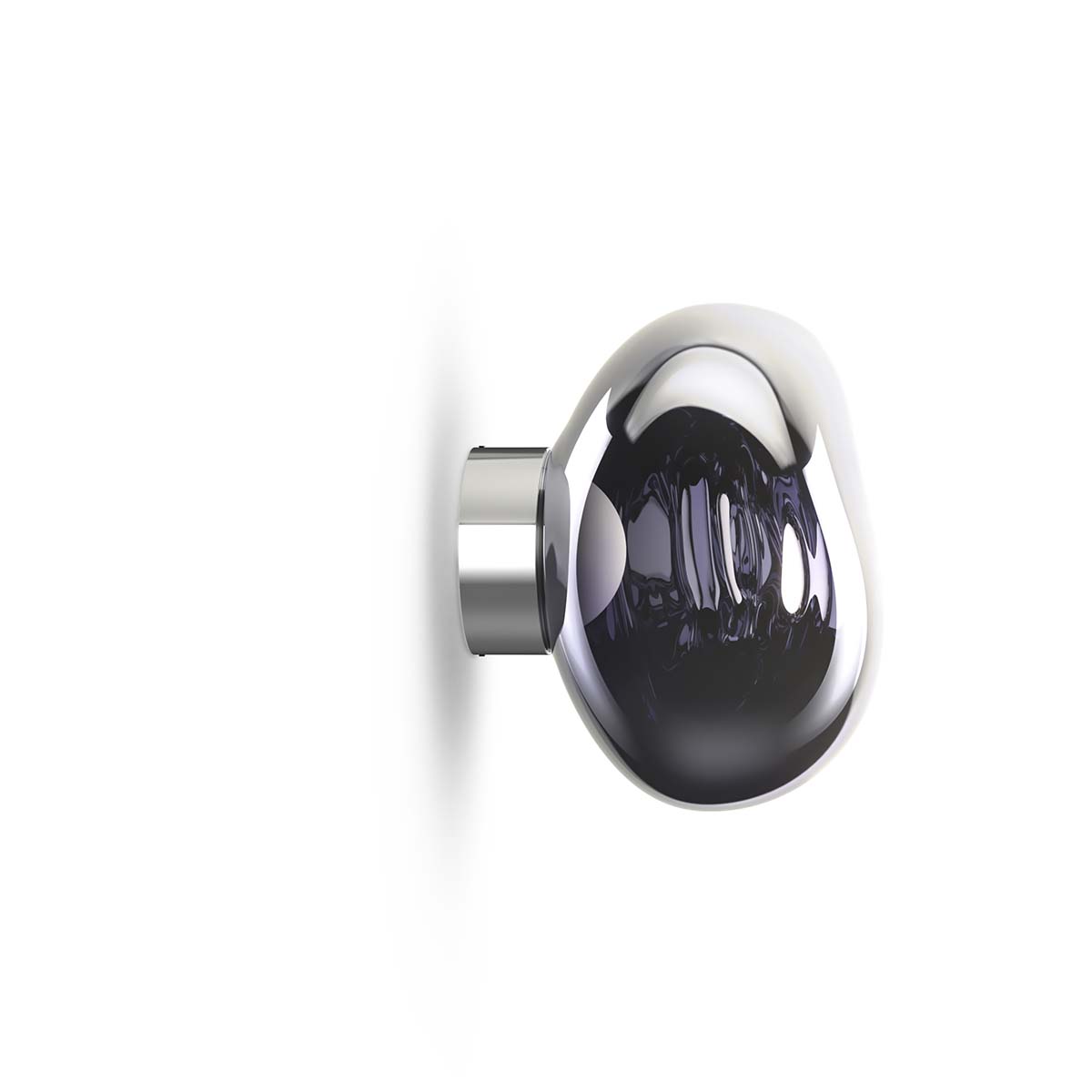 Tom Dixon Melt Surface Mini LED Wandleuchte, Smoke, B: 30 cm, H: 29 cm Tom Dixon Melt Surface Mini LED Wandleuchte, Smoke, B: 30 cm, H: 29 cm