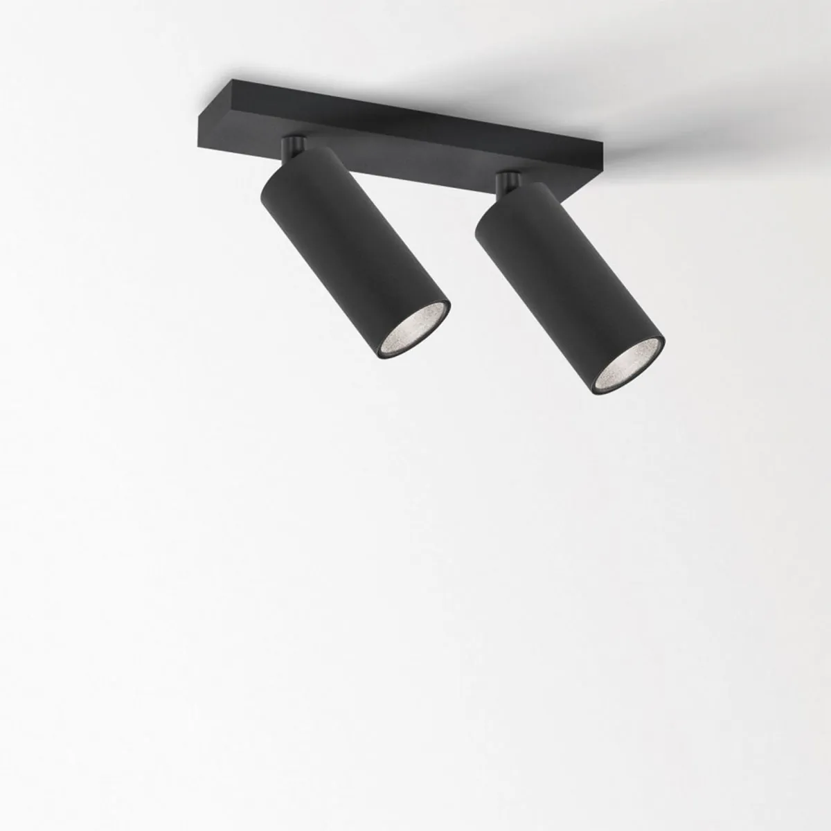 SPY 52 ON 2 93020 DIM8 Aufbaustrahler, Ø: 5,2 cm, L: 12 cm, Schwarz, Warmweiß 3000K, 30°