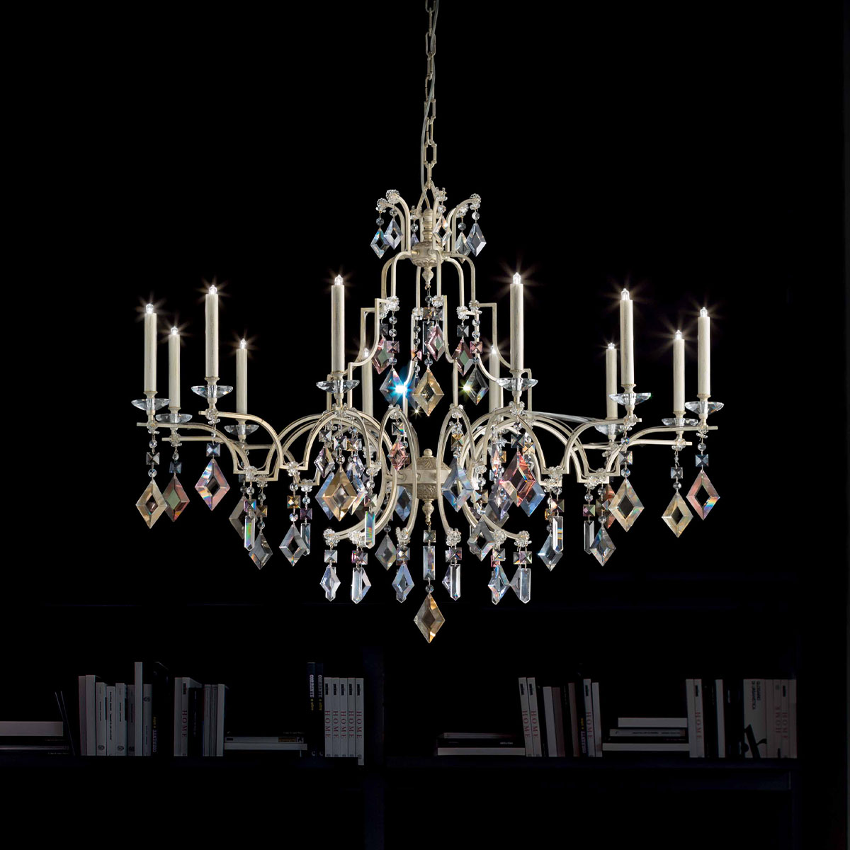 Lizzi 6+6 Kronleuchter, 12-flammig , Ø: 105 cm