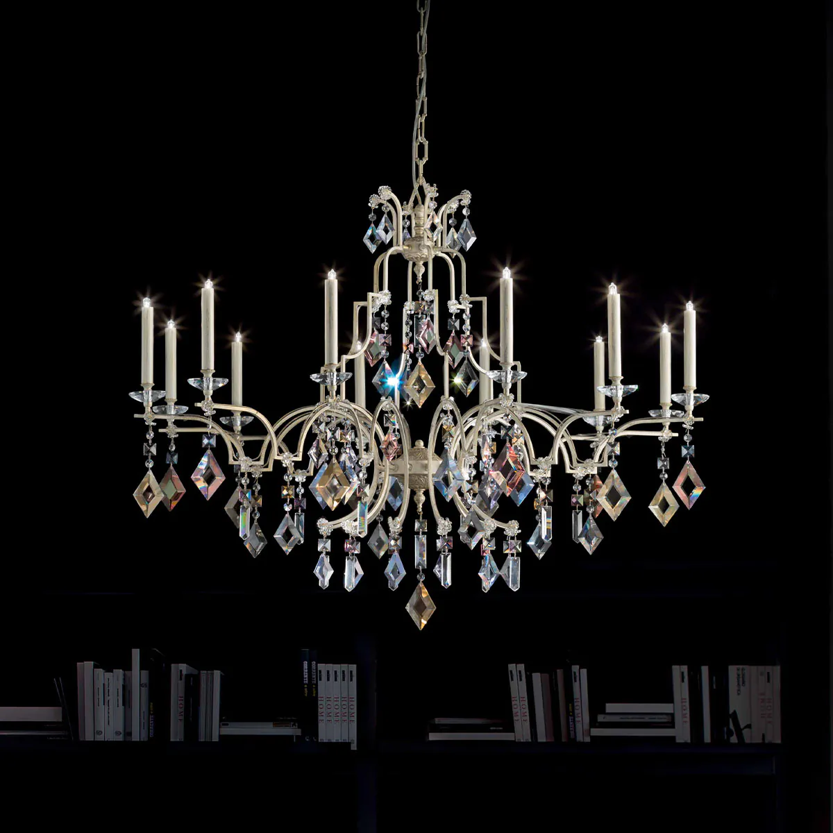 Lizzi 6+6 Kronleuchter, 12-flammig , Ø: 105 cm