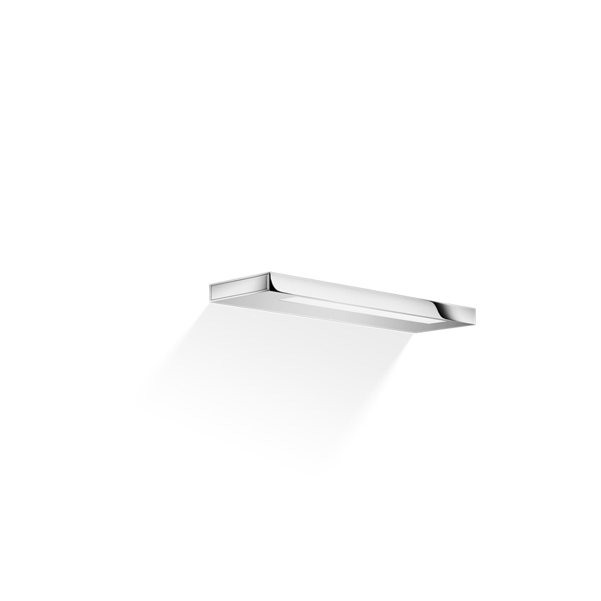 Slim 34 N LED Wandleuchte Badezimmer, Chrom, B: 34 cm