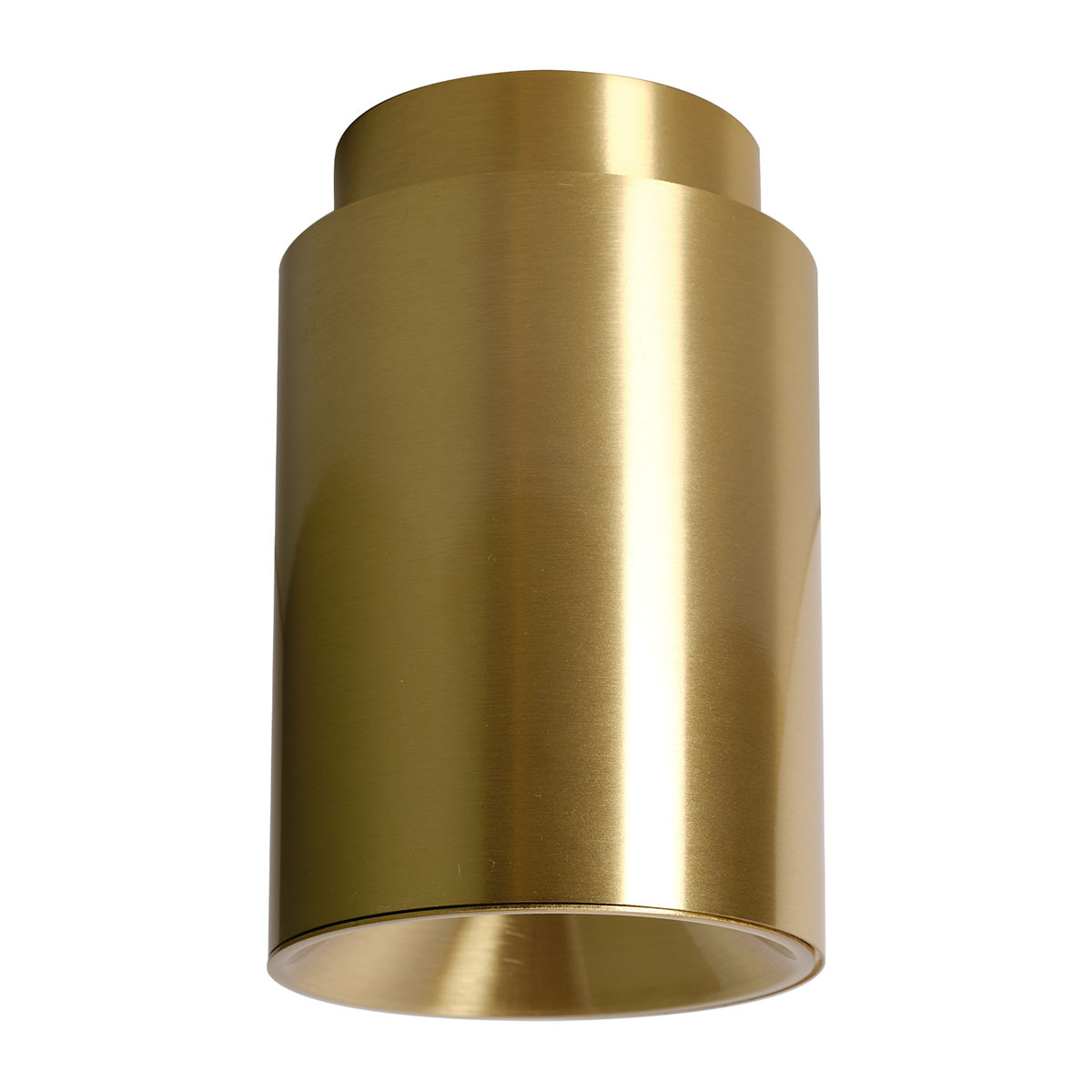 Tobo C85 Deckenleuchte, Ø: 8,5 cm, H: 13 cm Messing – exklusive Designerleuchte von DCW Editions