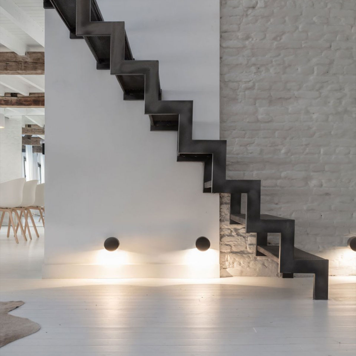 STIP W S 930 Wandleuchte, B: 7 cm, H: 7 cm, Anthrazit, Quadratisch