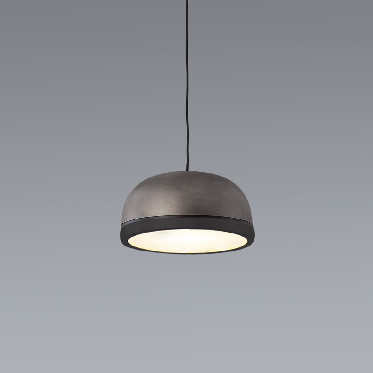 TOOY Molly 556.22 Pendelleuchte Ø: 20 cm Zinn Schwarz