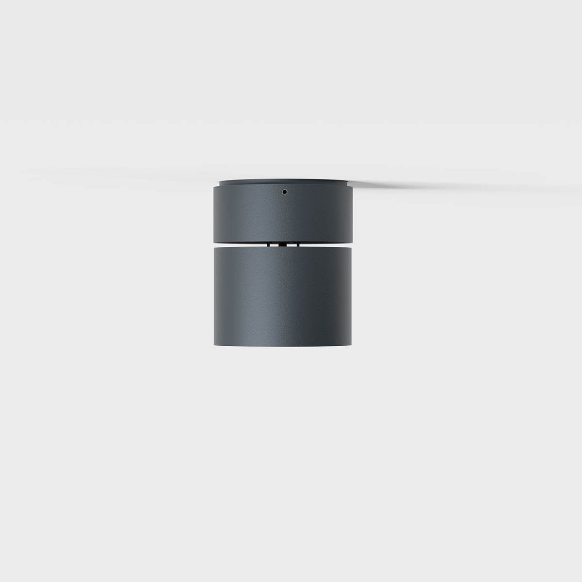 Runde schwenkbare Deckenleuchte für außen in der Farbe anthrazit IP44-proR-außen-deckenleuchte-mood: Rechteckige schwenkbare Deckenleuchte für außen in der Farbe schwarz – langlebig für Balkon