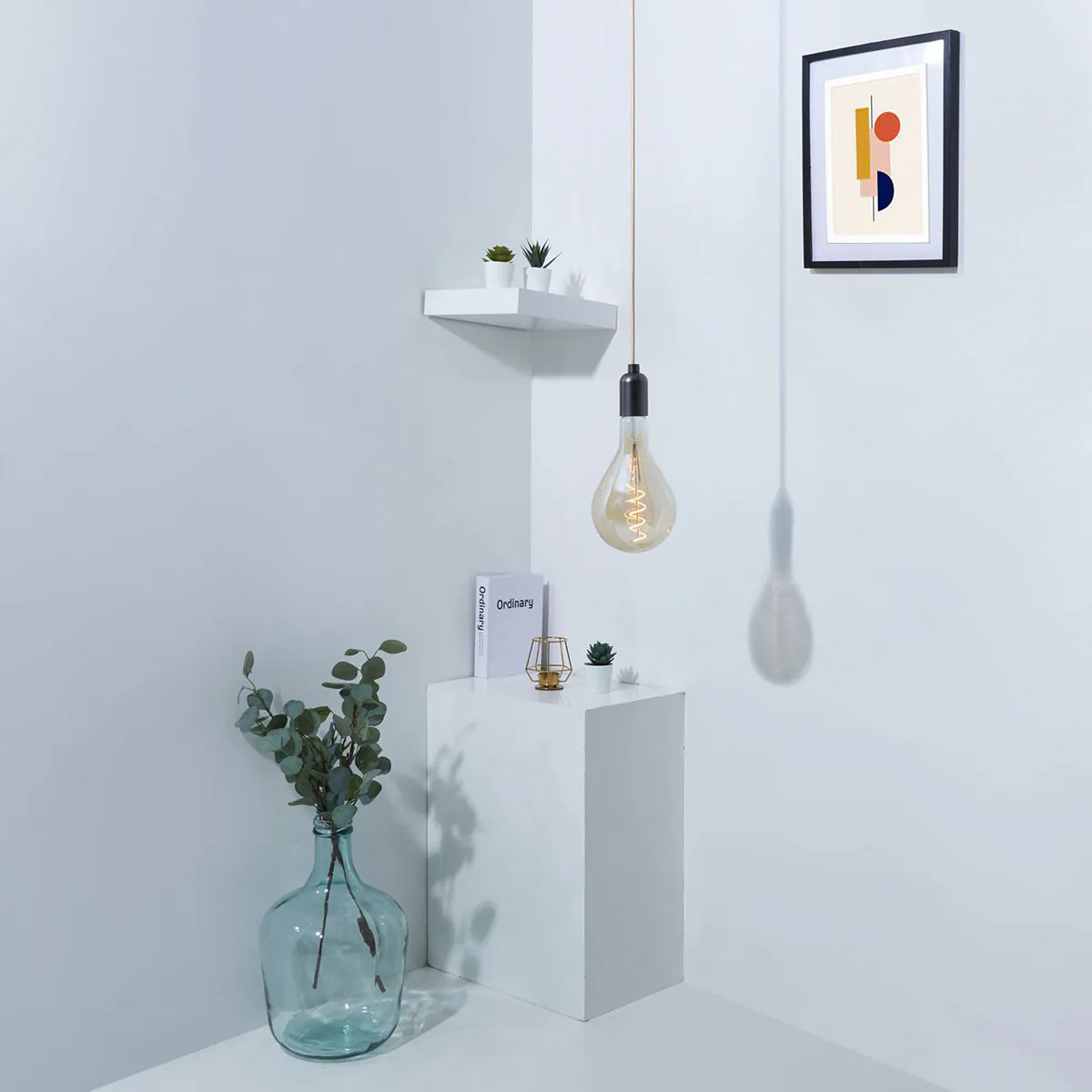 Ampoule géante LED filament 4W E27 2000K 200lm amber dimmbar