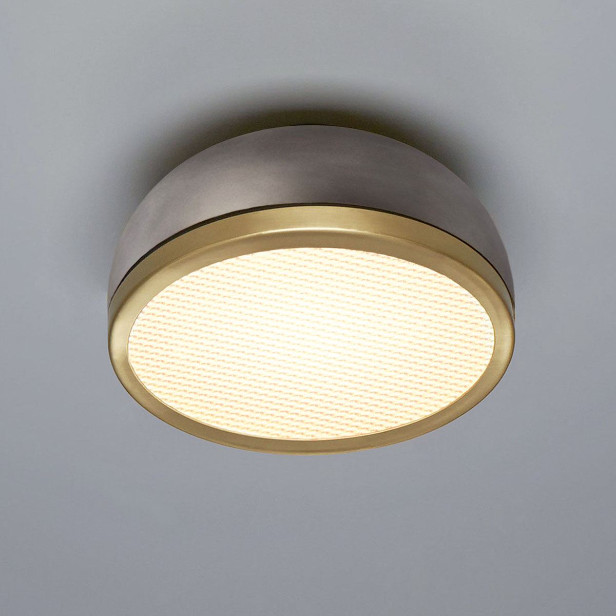 Molly 556.73 Wand - Deckenleuchte Ø: 38 cm, Zinn, Messing