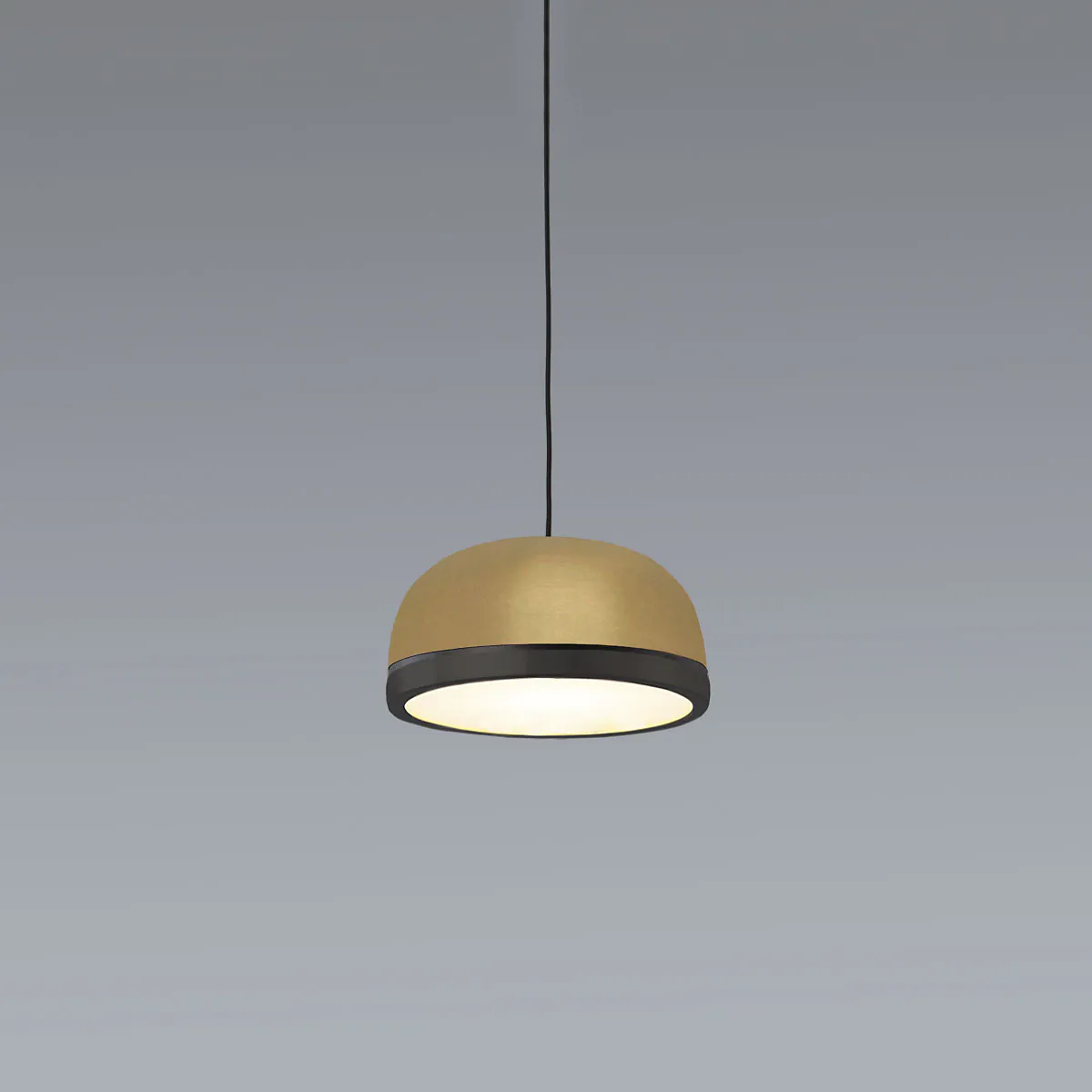 Molly 556.21 Pendelleuchte Ø: 15 cm, Messing, Schwarz