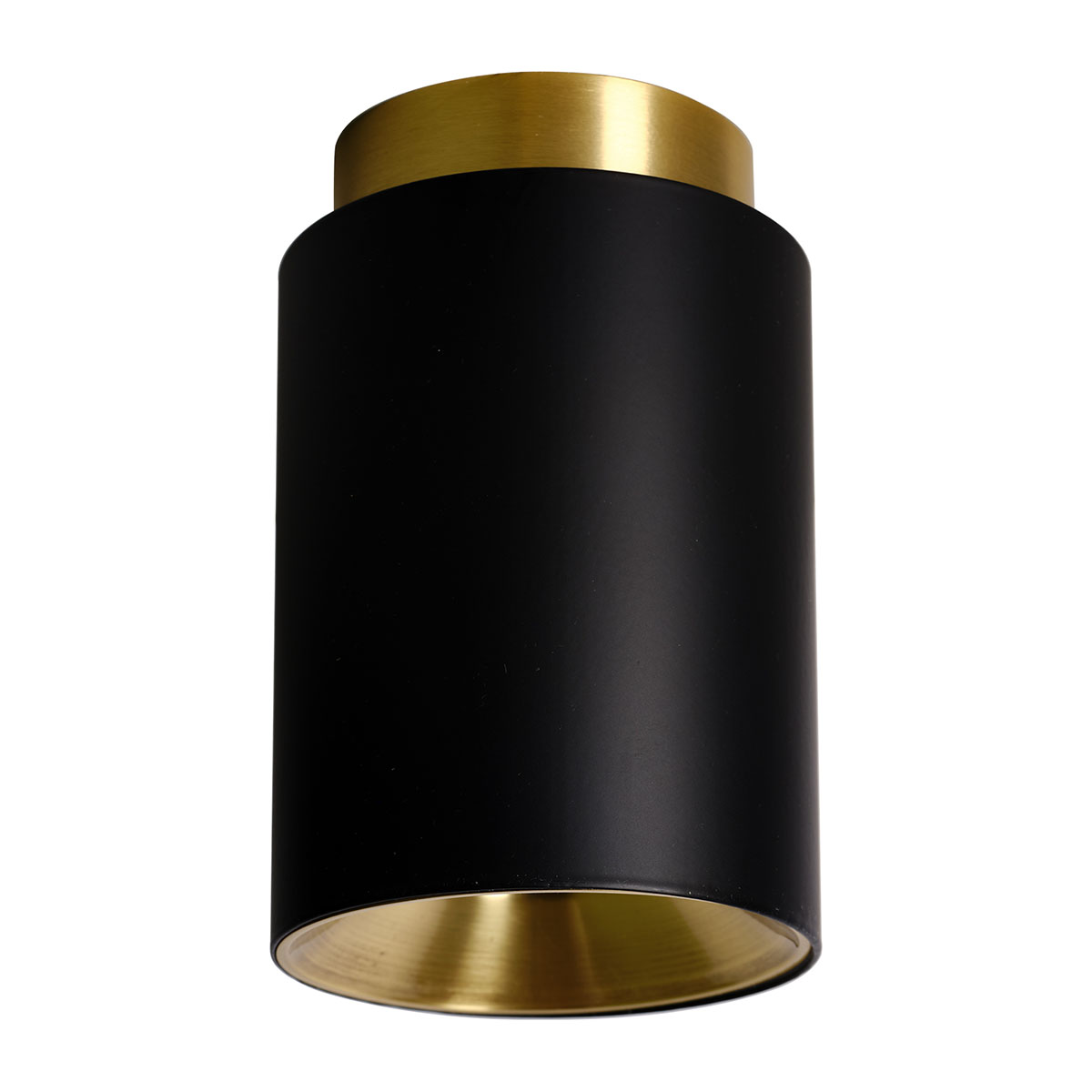 Tobo C85 Deckenleuchte, Ø: 8,5 cm, H: 13 cm Schwarz
