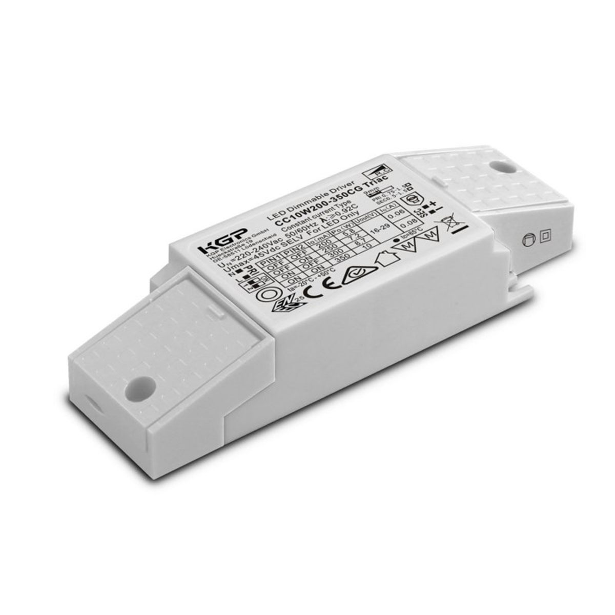 LED Power Supply Multi Power 200-350mA / 10W, Phasenan-/ abschnitt LED Power Supply Multi Power 200-350mA / 10W, Phasenan-/ abschnitt