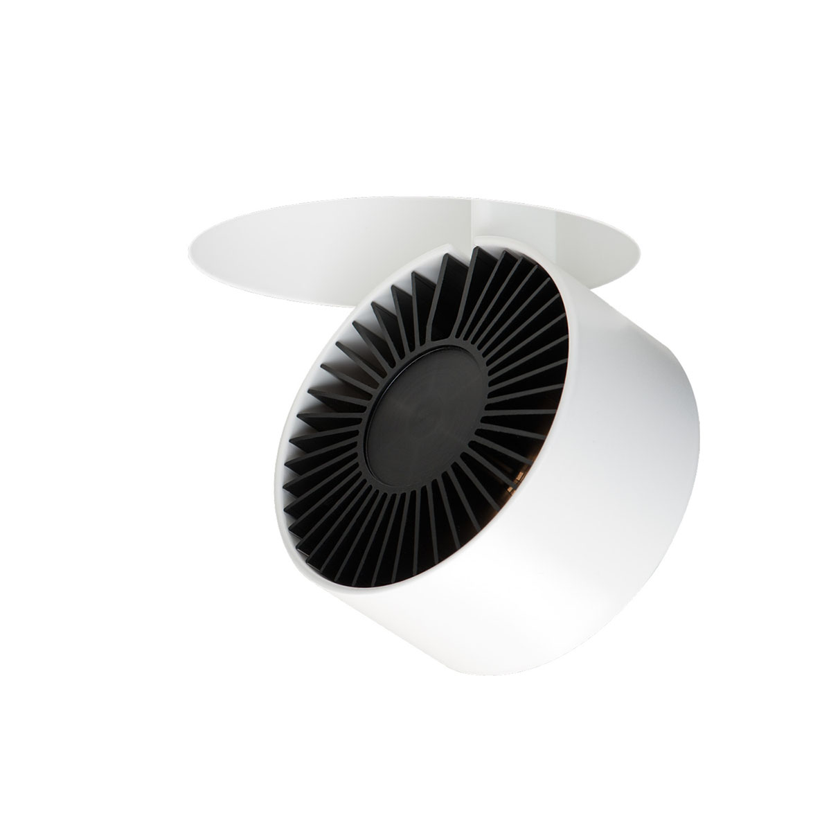 Wittenberg 4.0, wi4-eb-1r-ep Einbaustrahler, Weiß matt, Warmweiß 3000K, Flood 38°