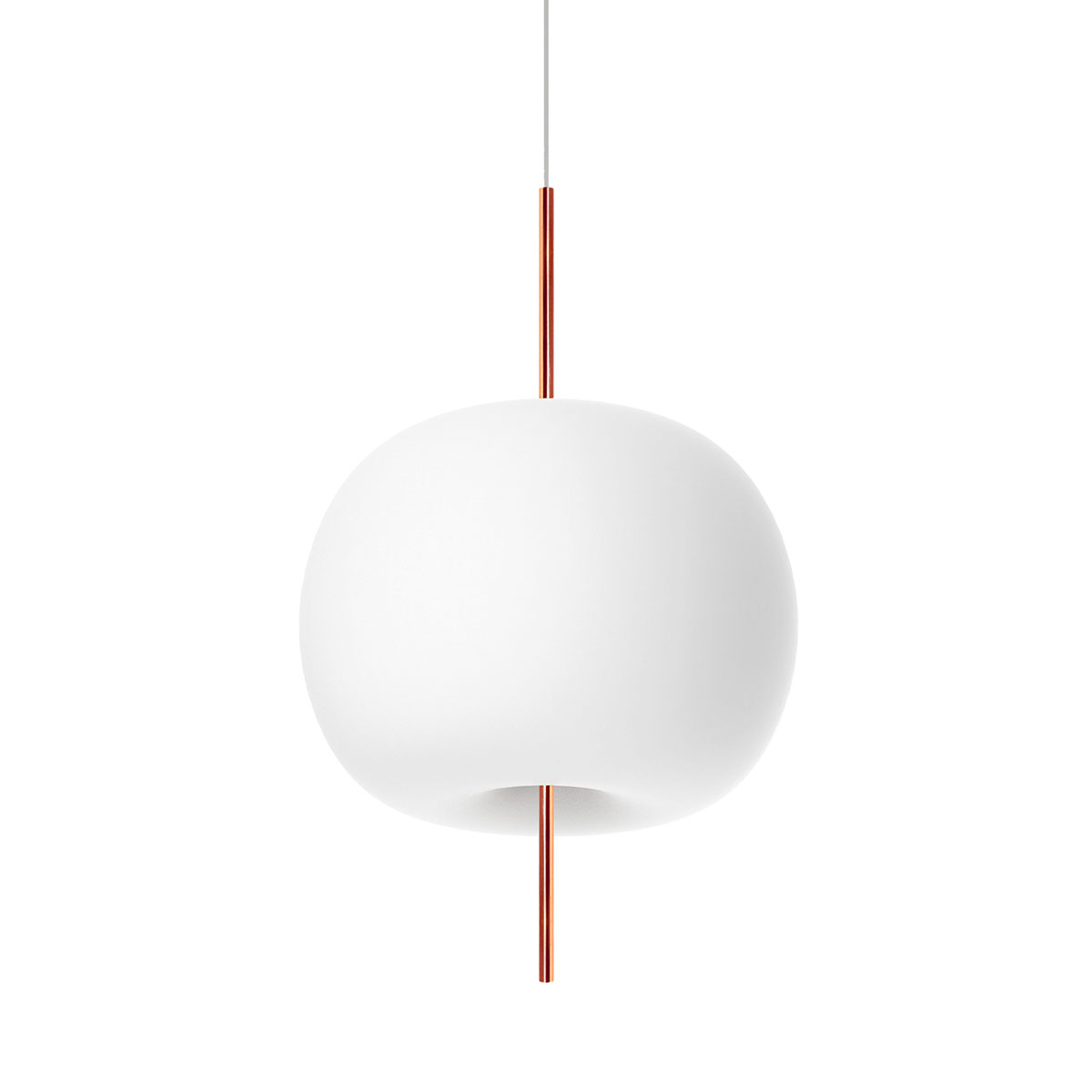 Kushi XL Pendelleuchte, Ø: 43 cm, Kupfer Kushi XL Pendelleuchte, Ø: 43 cm, Kupfer