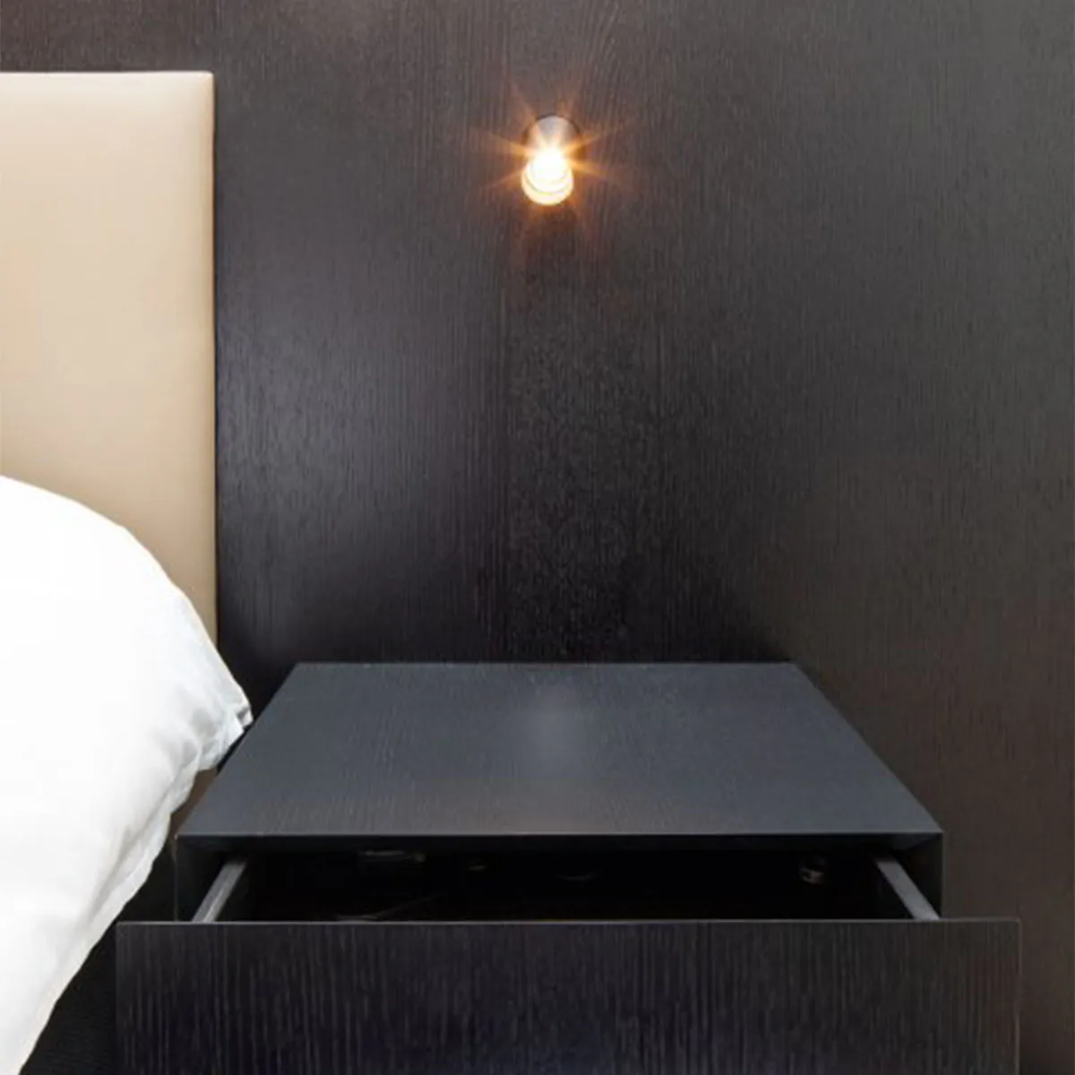 SPY 39 CLIP 93040 Einbaustrahler, Ø: 3,8 cm, L: 9,2 cm, Klavier Schwarz, Warmweiß 3000K, 40°